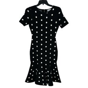 Milly Polka Dot Mermaid Dress Small
